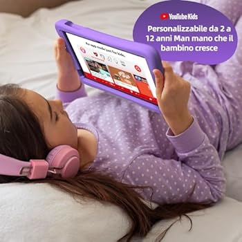※まさ※PlimPad Kids 20-Purple plimpton 10 Inch Kids Tablet, Android 14 Tablet with WiFi